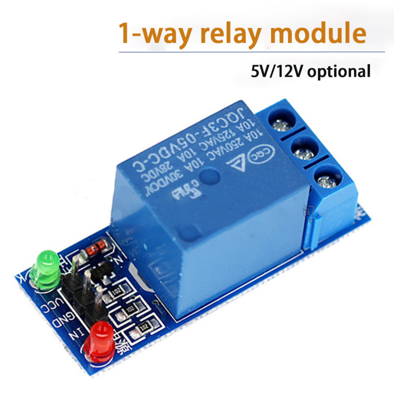 Producent dostarcza nowy 1-way przekaźnik moduł 5V/12V niskiego poziomu wyzwalacz przekaźnika karta rozszerzenia