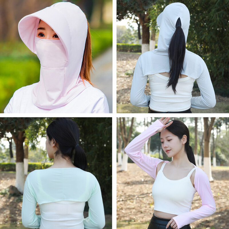 1Pc Solid Color Long Sleeve Raglan Sleeves Arm Warmers Muslim Arm Sleeve Women Cuffs Plain Shrug Cardigan Shoulder Oversleeves