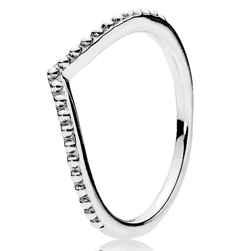 Женское кольцо из серебра 925 пробы, с кристаллом