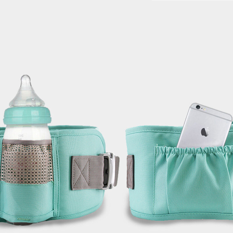 MOOZ-portabebés con taburete de cintura, mochila ergonómica para bebé, multifuncional, cinturón ajustable, CCX001