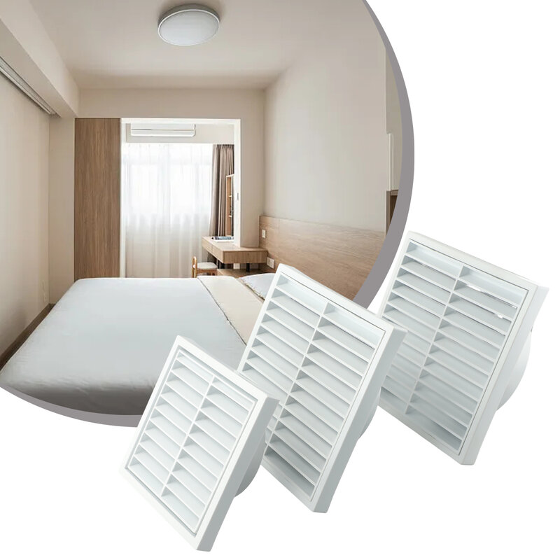 Kisi ventilasi efisien bahan PP tahan lama cocok untuk bukaan dinding atau langit-langit Vermin dan perlindungan hewan pengerat putih