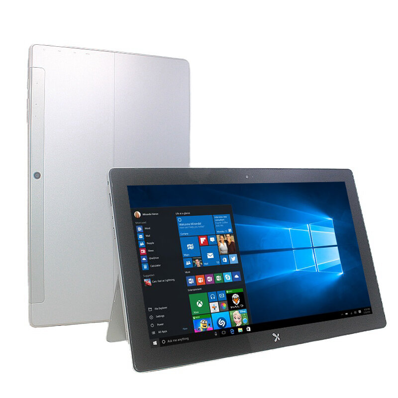 Galavey-Tableta 2 en 1 de 11,6 pulgadas, Tablet con Windows 10, 2GB de DDR3-RAM, 32GB, eMMC Z8300, CPU con teclado Bluetooth, 1920x1080, IPS, batería de 7000mAh
