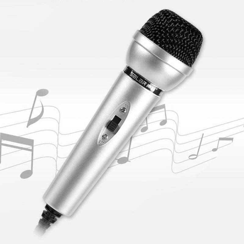 PC Microphone M9 Mic Singing Karaoke Microphone Vocal Handheld Computer Desktop Mic Universal Multifunctional For Network