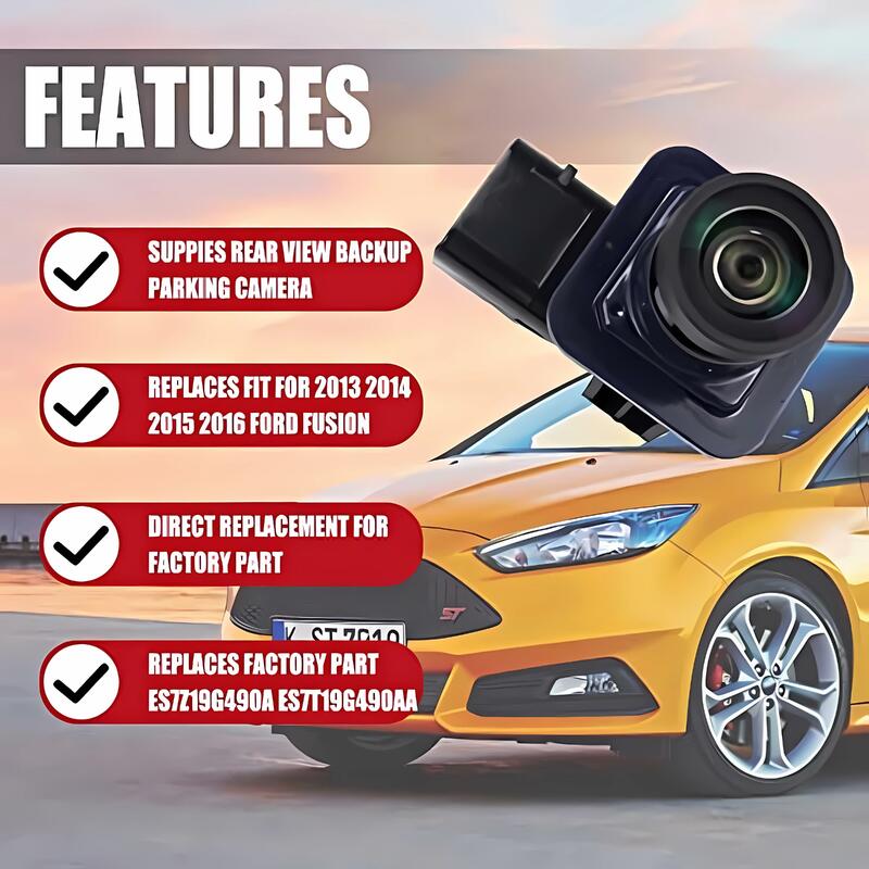 Rückansicht Backup Unterstützen Parkplatz Kamera Für Ford Fusion 2013-2016 Mondeo Reverse Kamera ES7Z-19G490-A DS7Z19G490A