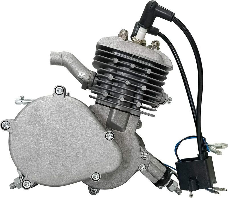 Strus-dois furos para vela de ignição para bicicleta motorizada, cabeça do cilindro, PK80, LD80, LD90, 80cc, 66cc, F80, 100cc, gás, novo