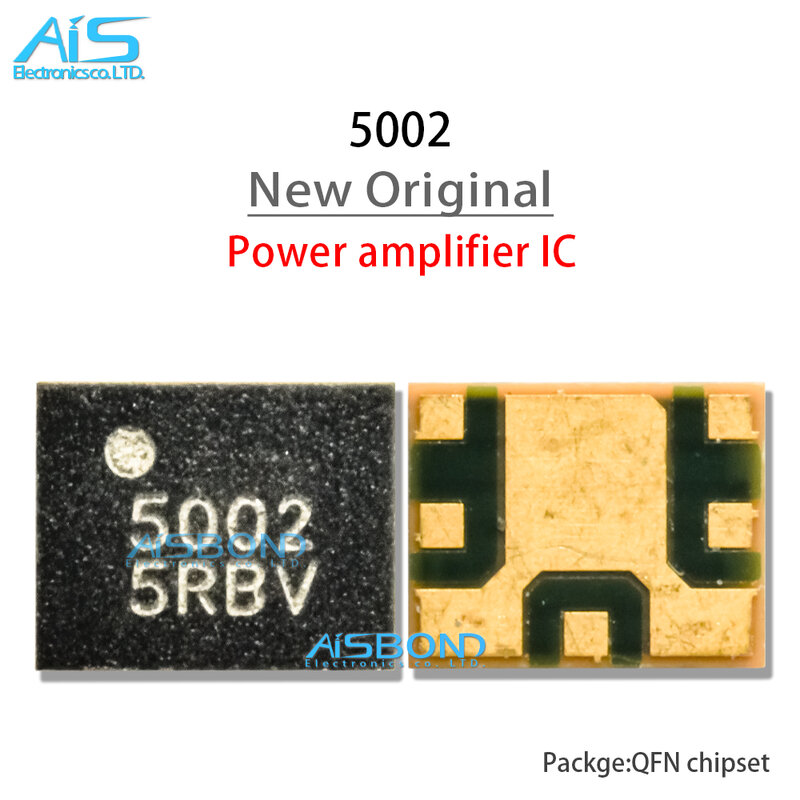 Nowy 5002 zasilacz sygnału chipowego DFN częstotliwości radiowej IC