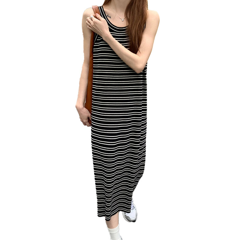 Falda de estilo versátil para mujer, vestido con Tirantes ajustables, cómodo y elegante, moda informal