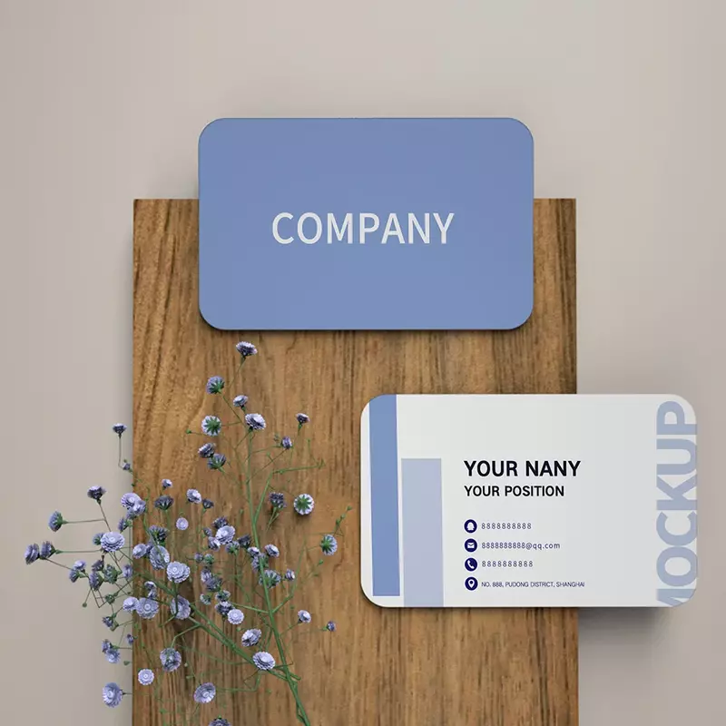Cartões de visita personalizados, Embalagem de cartões para pequenas empresas, Logotipo personalizado