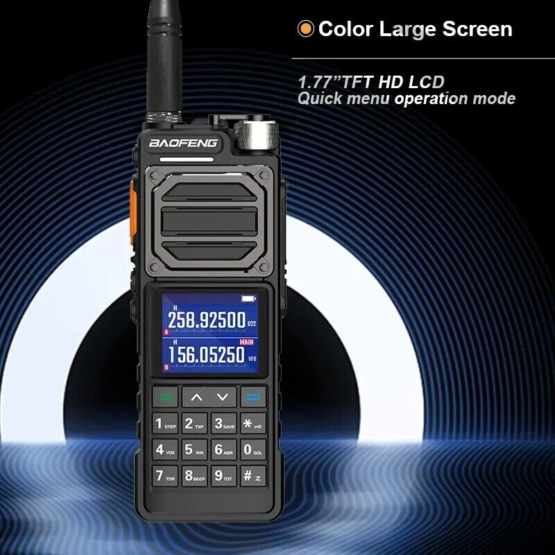 BAOFENG UV-25 10W Tactical Walkie Talkie Wireless Copy Frequency Type-C Profesional Two Way Ham Radio HF Transceiver NEW Upgrade