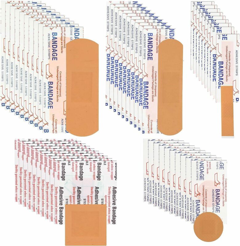 100 Stück Erste Hilfe wasserdichtes Wund pflaster Medizinisches Anti-Bakterien-Pflaster für die Erste-Hilfe-Ausrüstung für die Heimreise Notfall-Kits