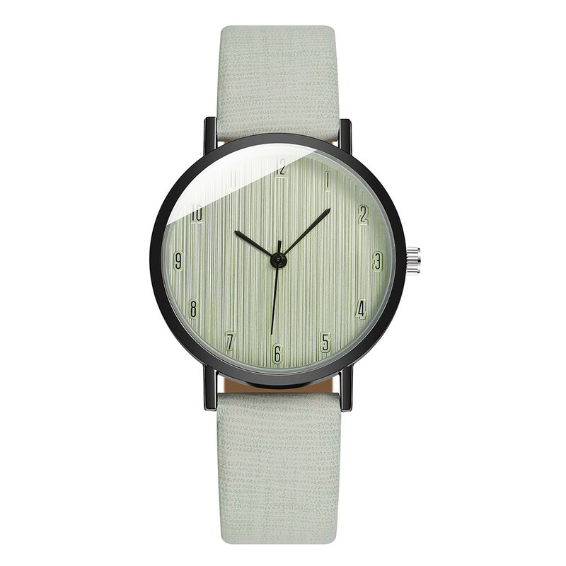 ساعة يد تناظرية من Zegarki Damskie للنساء ، سوار جلدي كوارتز غير رسمي ، ساعة بحزام جديدة ، ساعات يد نسائية