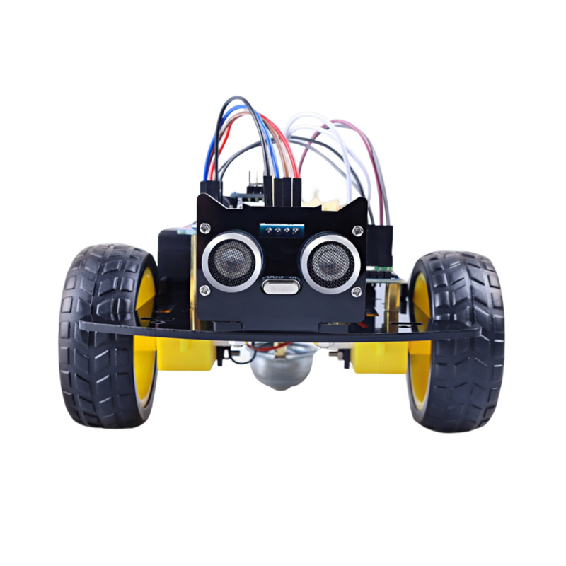 Zestaw do programowania inteligentny Robot samochodowych elektroniczny zestaw zrób to sam samochód zdalnie sterowany zestaw do programowania do nauki