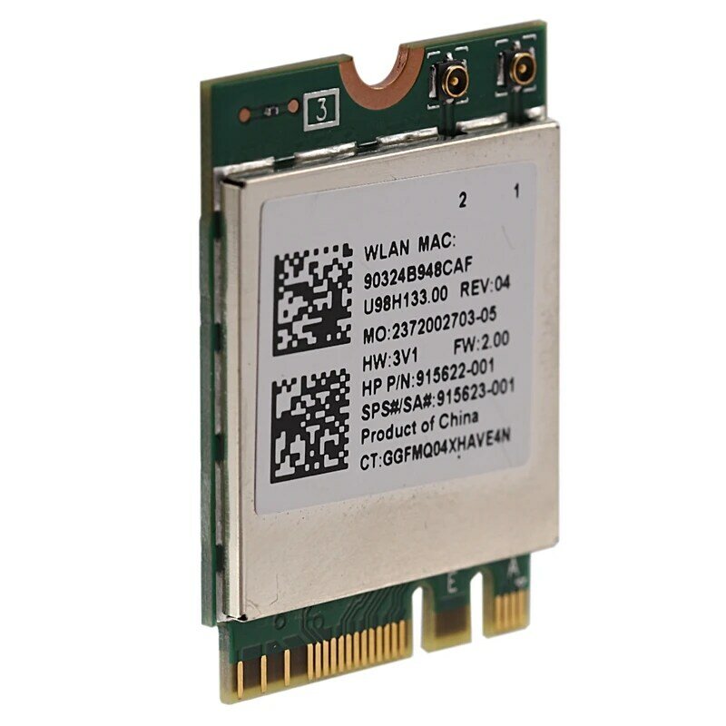 AC WIFI Adapter For RTL8822BE NGFF M.2 802.11Ac 2.4G/5Ghz Wireless Wifi Card+Bluetooth 4.1 FRU: 01AX711 01AX712 For Thinkpad
