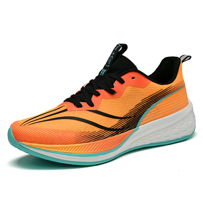 Кроссовки мужские сетчатые, дышащие, резиновая подошва, Эва, повседневная спортивная обувь для бега и тренировок