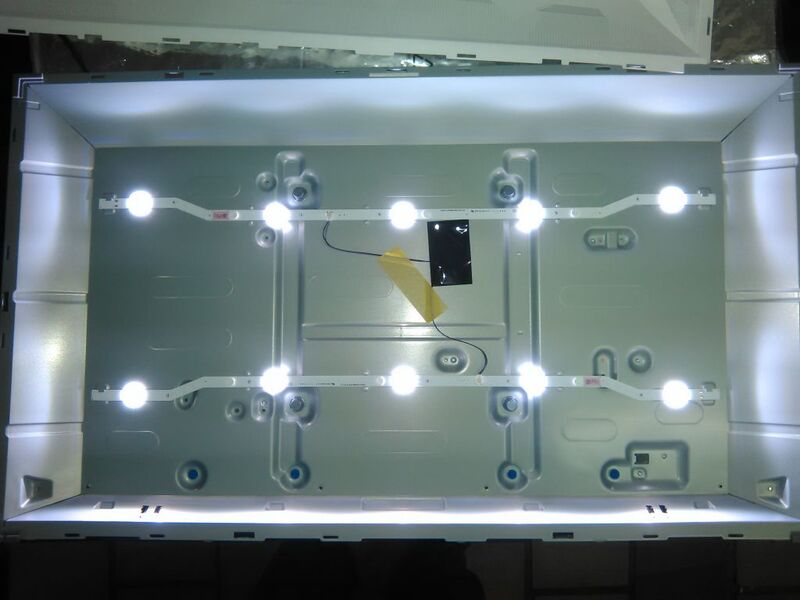 Setrip lampu latar LED 2/10/20 buah, setrip CY-JN032AGLR3V CY-JN032AGLR1V LM41-00616A BN96-46575A