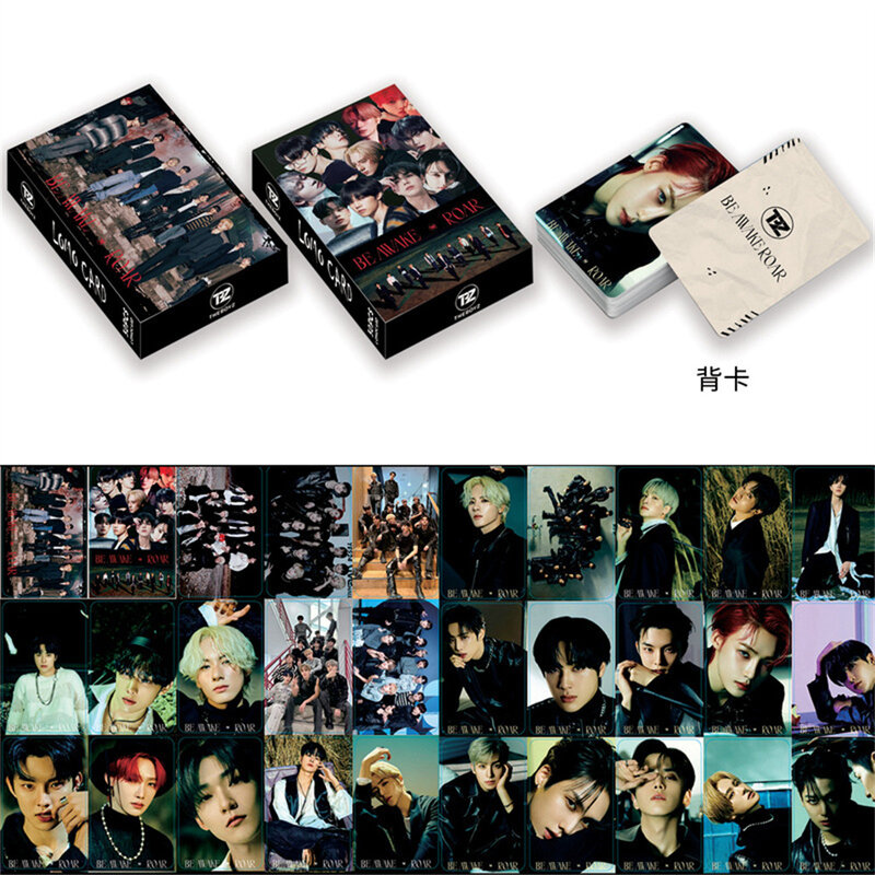 30pcs Kpop THEBOYZ Photocard Albums Lomo Card JACOB KEVIN NEW ERIC Postcard Collection Card Fans Gifts