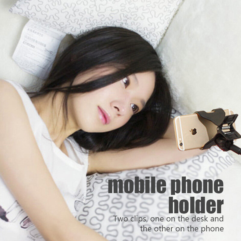 Universele Mobiele Telefoon Houder Flexibele Luie Houder Verstelbare Mobiele Telefoon Clip Home Bed Desktop Mount Beugel Smartphone Standaard