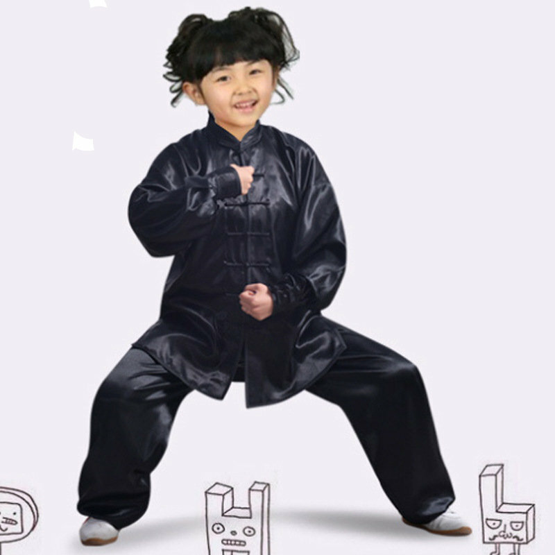 Zestaw odzieży Tai Chi dla dzieci Fonoun letni oddychający wygodny FN0800