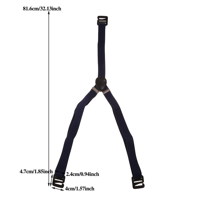 2.5cm Width Men's Suspenders New Creative 3 Hooks Suspenders Man Pants Casual Mens Trouser Suspenders Fashion Adjustable Brace