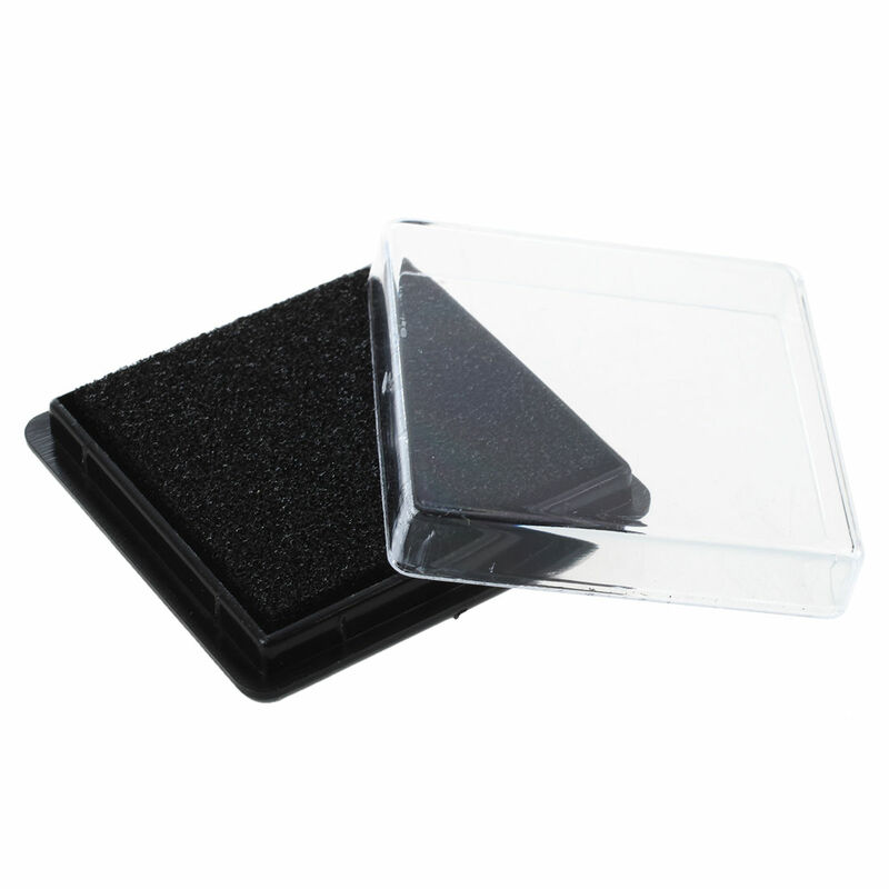Чернильный коврик для штампов, черная подкладка для свадебных документов с буквами