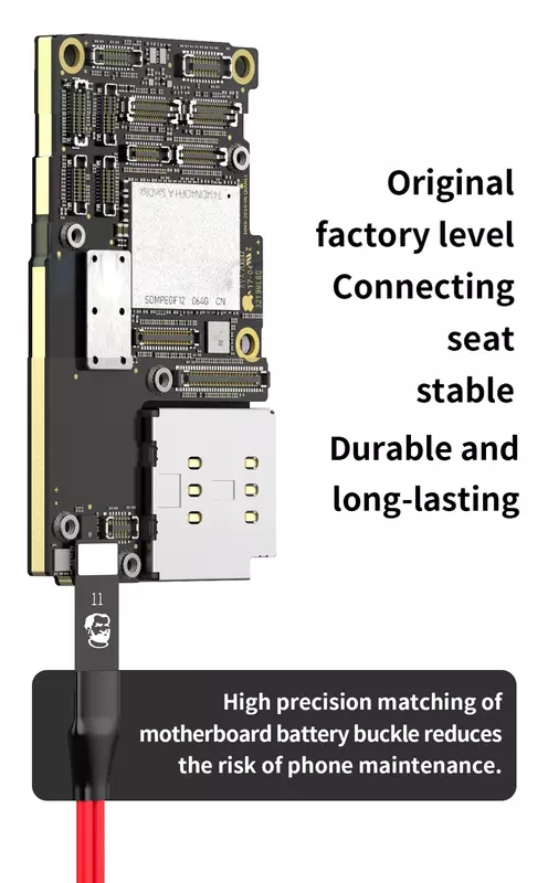 Mechanic Power Air cabo de teste atual do telefone, fonte de alimentação DC para iPhone 6-14 Mini, 15 Pro Max, Reparação Motherboard, Boot On e Off Line