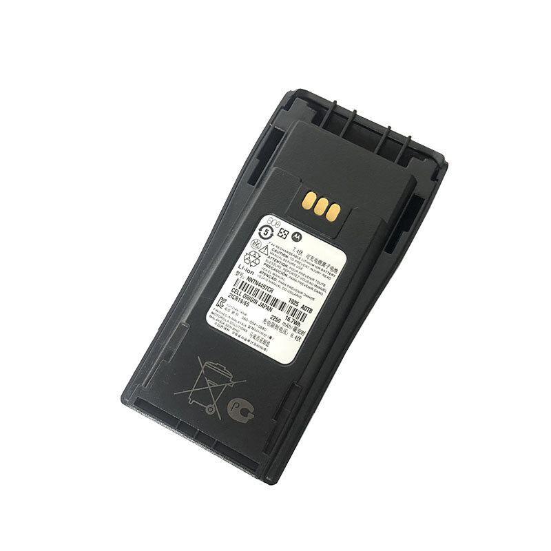 Bateria Recarregável para Motorola, Bateria de Alta Capacidade, NNTN4497, DEP450, CP140, CP040, CP200, CP380, EP450, CP180, GP3688, 2500mAh