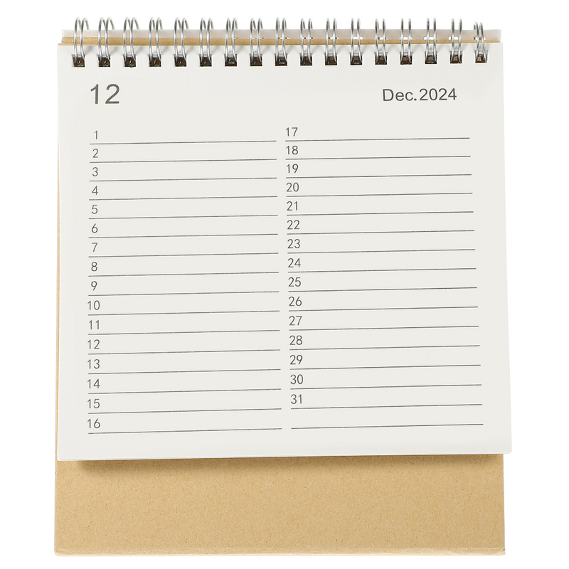 Tages plan Kalender Büro Schreibtisch Kalender Büro Geschenk stehend Home Neuheit Dekor dekorativ für Home Office Tisch