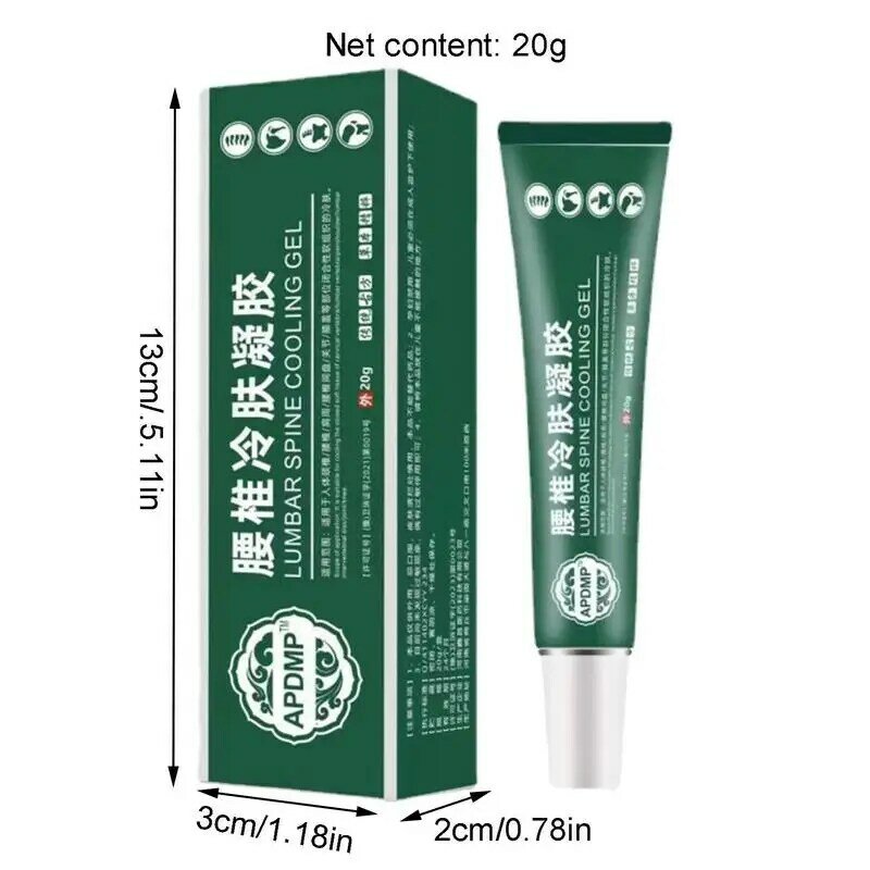 20g Lumbar Discomfort Ointment Joint Ointment Lumbar Spine Balm Cold Compress Gel For Cervical Spine Bruises Health Care