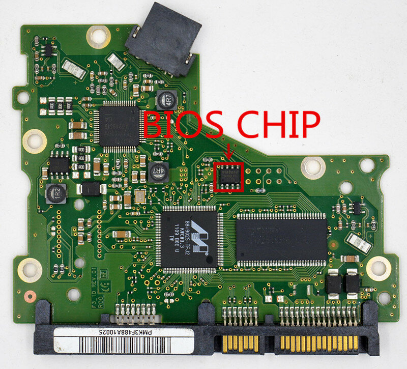 SA Desktop hard disk circuit board /Board Number: BF41-00358A f3 _ 1d REV.01