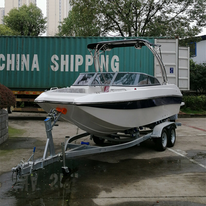 Fiberglass Speed Boat para Yacht, Luxury Factory, 5,8 m