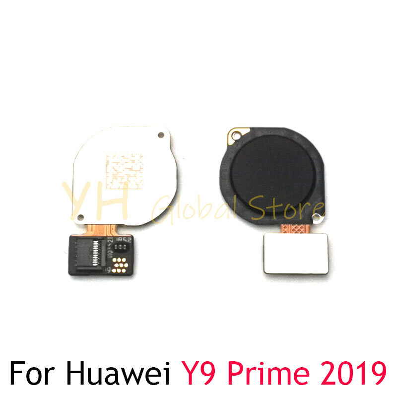 อะไหล่ซ่อมสายเคเบิลสำหรับ Huawei P30 Lite / Y9 Prime 2019 / Nova 4E อ่านลายนิ้วมือเซ็นเซอร์ ID สัมผัสปุ่มกลับบ้าน