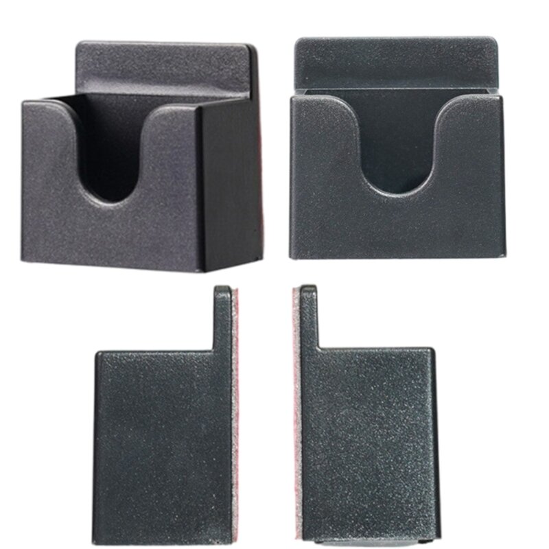 Reliable Device Stand Practical Hold ABS Mount Adhesive Back for Interphones Dropship