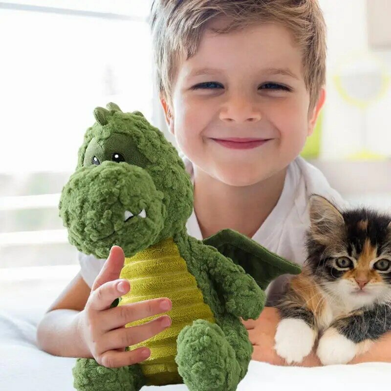 Dinosaure en peluche en forme d'animal pour enfants, poupées en peluche, beurre confortable, câlin, expérience