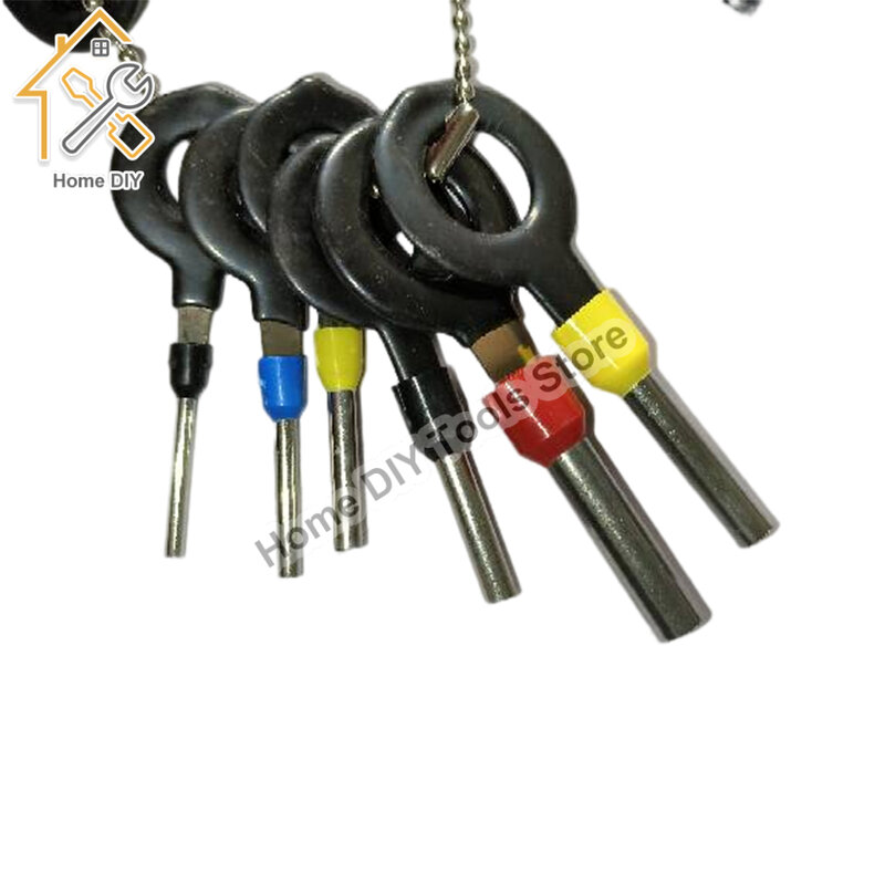 11-38pcs Car Terminal Removal Electrical Wiring Crimp Connector Pin Extractor Kit Automobiles Terminal Repair Hand Tools