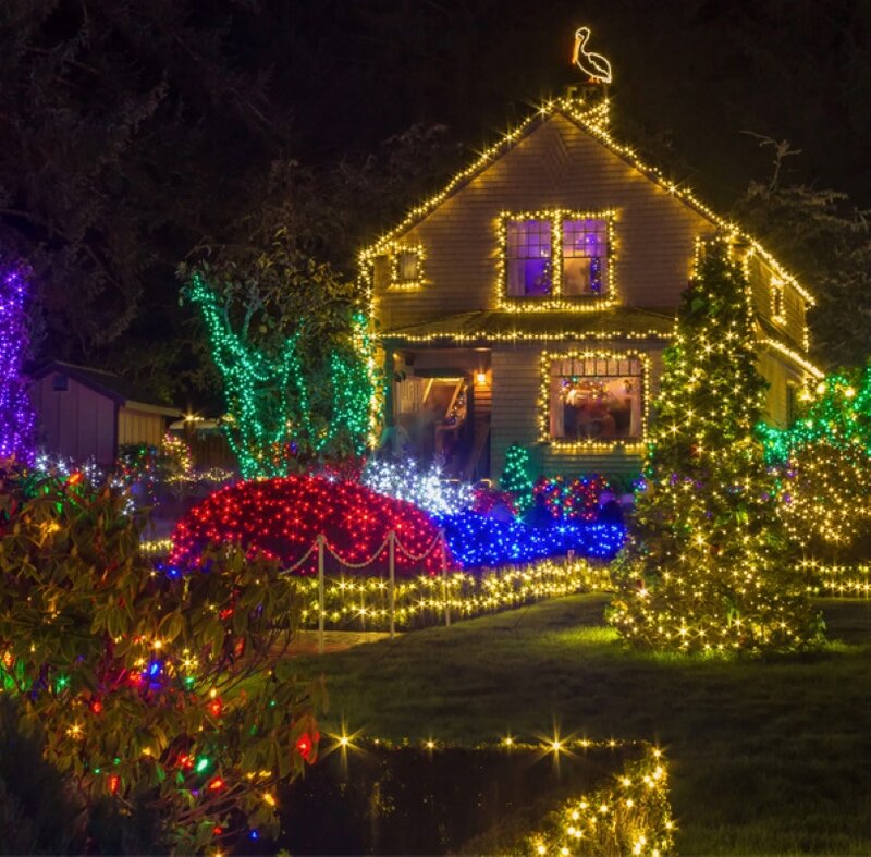 8 طرق LED الشمسية الجنية سلسلة أضواء في الهواء الطلق مقاوم للماء حديقة الديكور جارلاند الأسلاك النحاسية الخفيفة لعيد الميلاد ساحة ديكور