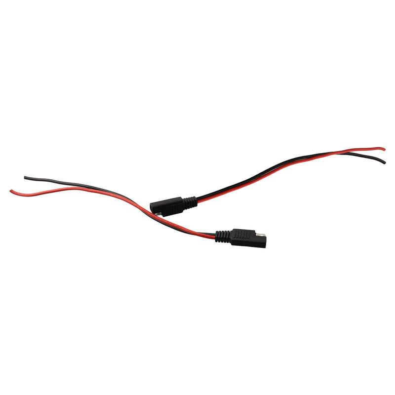 1 пара 2-жильный Штекерный односторонний Удлинительный кабель SAE 18awg быстроразъемный Штекерный кабель 15 см принадлежности для электрооборудования