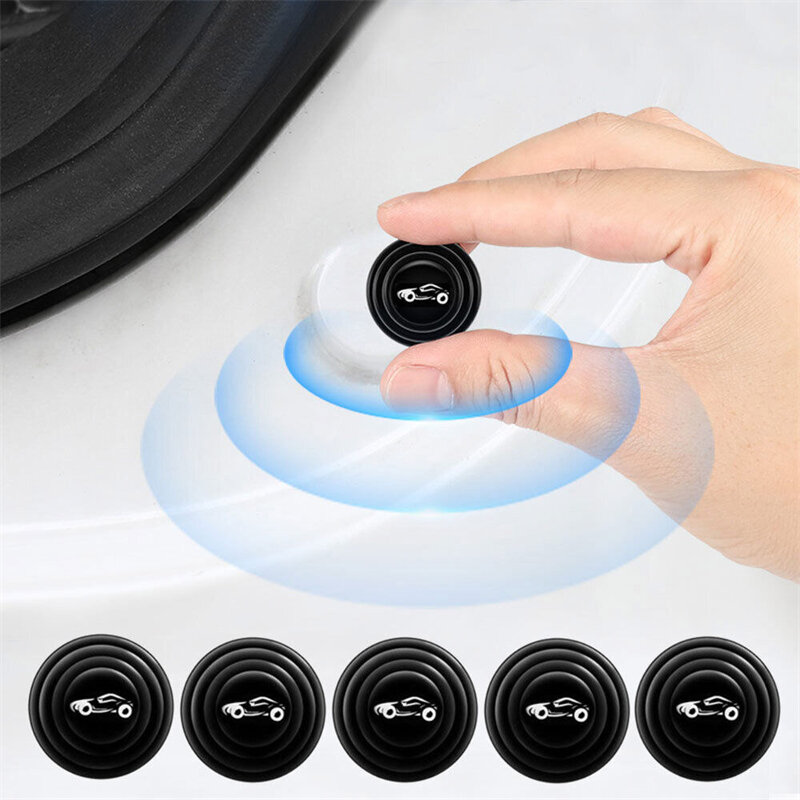 Car Door Shock Absorber Pads Buffer Bumper  Anti-collision Shock Absorbing Gasket For Auto Sound Insulation Adhesive Stickers