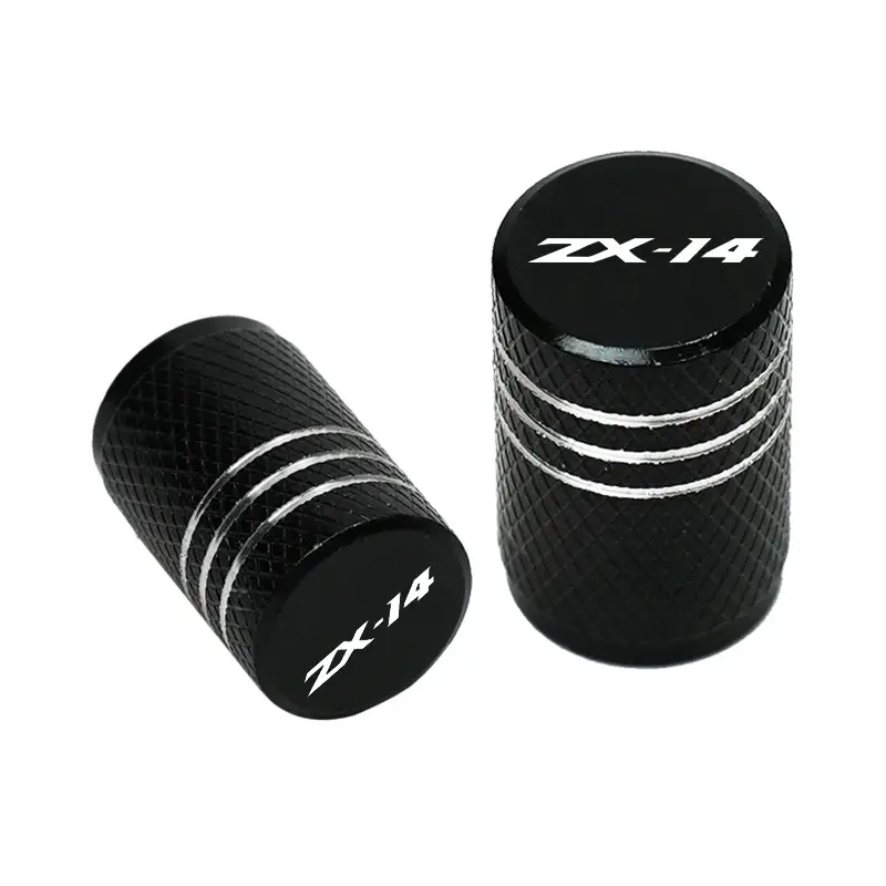 For Kawasaki ZX14 2006-2011 Ninja ZX14R 2012-2017 Accessories Motorcycle CNC Aluminum Tire Valve Air Port Stem Cover Caps
