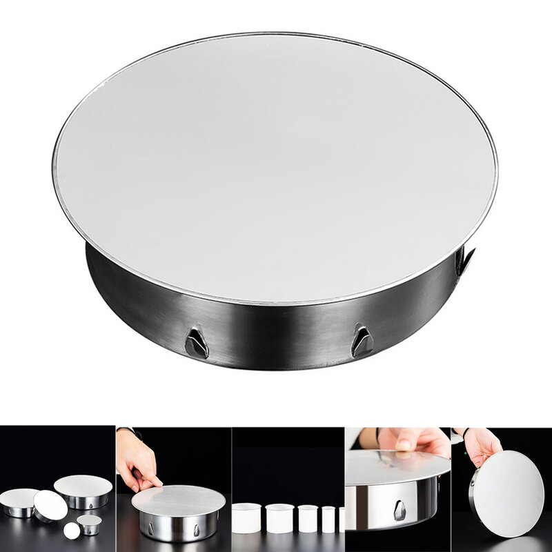 Chimney Hole Covers Stove Pipe Cover 200MM Secure Installation Stainless Steel Versatile Design Wide Application