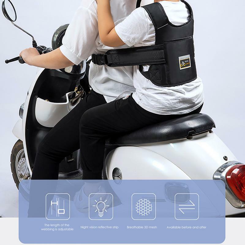 Kids Motorcycle Harness Adjustable Motorcycle Harness For Kids Electric Scooter Motorcycle Seat Belts For Electric Motorcycle