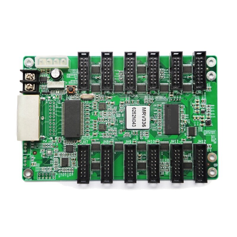 Tarjeta de Control de pantalla LED MRV336, tarjeta receptora, controlador de sistema de Control de pantalla LED de pared de Video de alta actualización