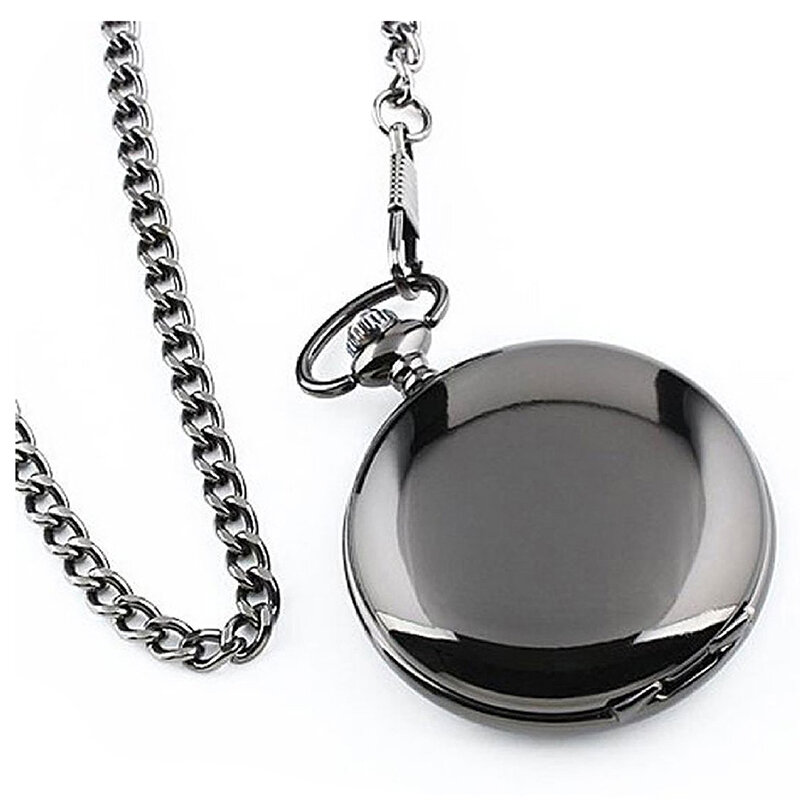 Practical Mens pocket watch necklace with gift box