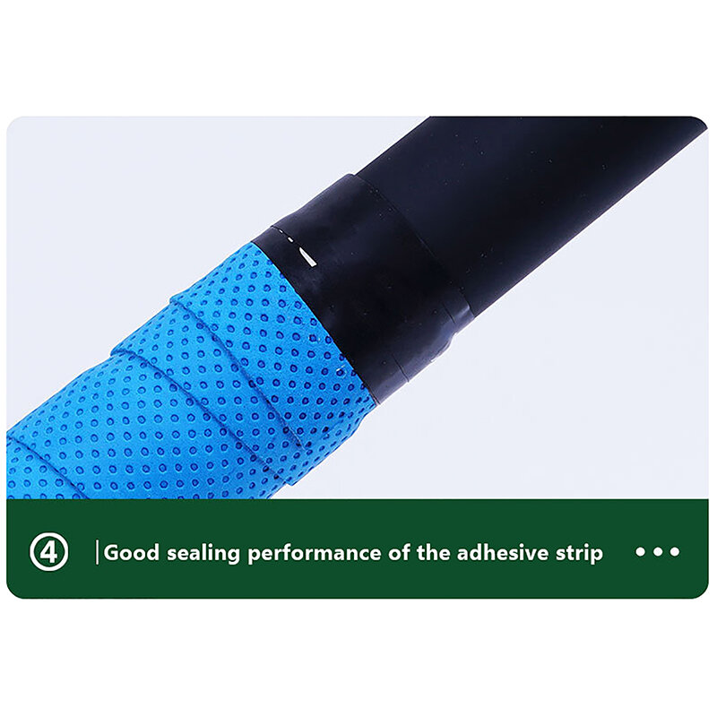 1 pz Dry Tennis racchetta Grip antiscivolo assorbimento del sudore avvolge rubinetti manopole da Badminton racchetta vibrazione Overgrip sport Sweatband