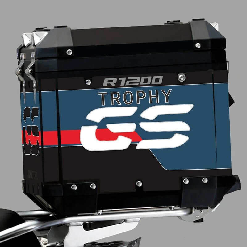 R1250gs трофей 2023 наклейки на чемодан мотоцикла багажник Набор наклеек для BMW R1200GS R1250GS приключение трофей R 1250 GS/ADV