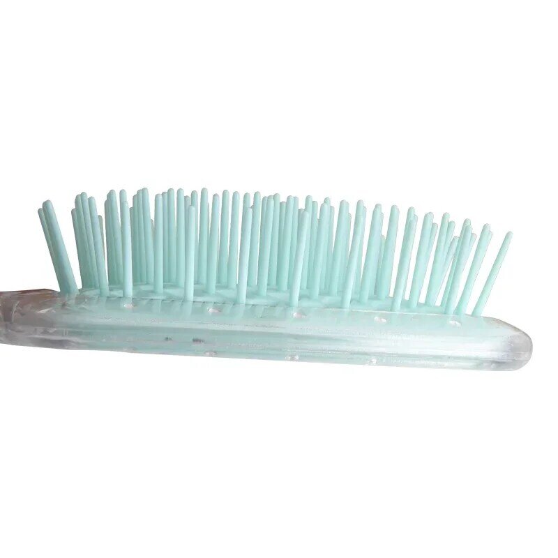 Janeke Massagem Wet Dry Comb, escova Demelante, Original Comb Hollow Combs, Kit de escovas de cabelo barbeiro, 2pcs por conjunto