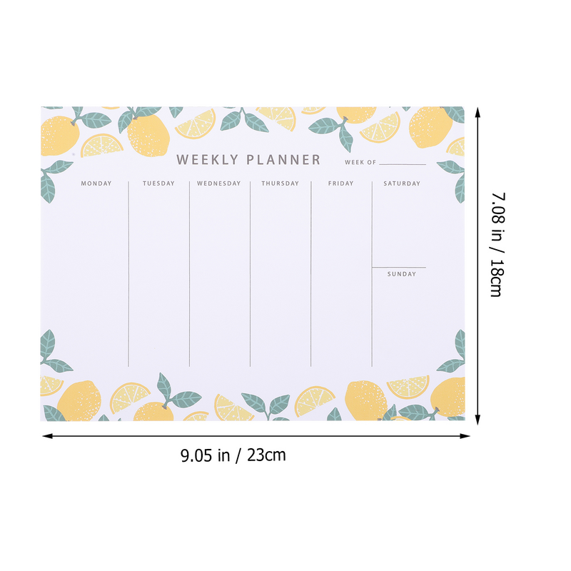 Mensal Planner Task Pad, Desk Notepad, Notebook Note Pad, Organizadores Planner, Monthly Display Borders for Classrooms