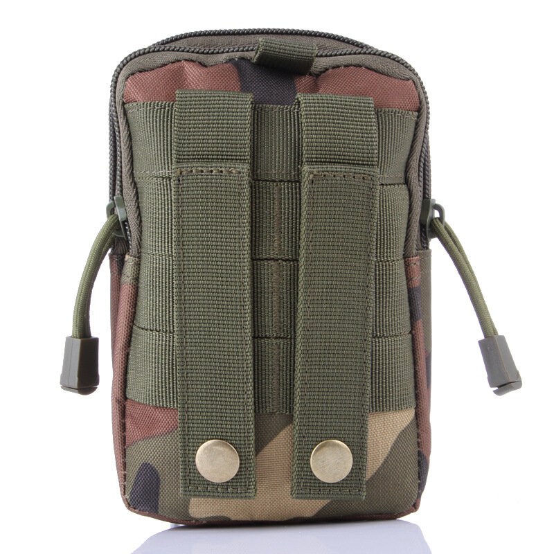Homens Tactical Molle Pouch Belt Cintura Pack Bag Pequeno Bolso Militar Cintura Pack Correndo Bolsa Viagem Camping Bags Soft Back