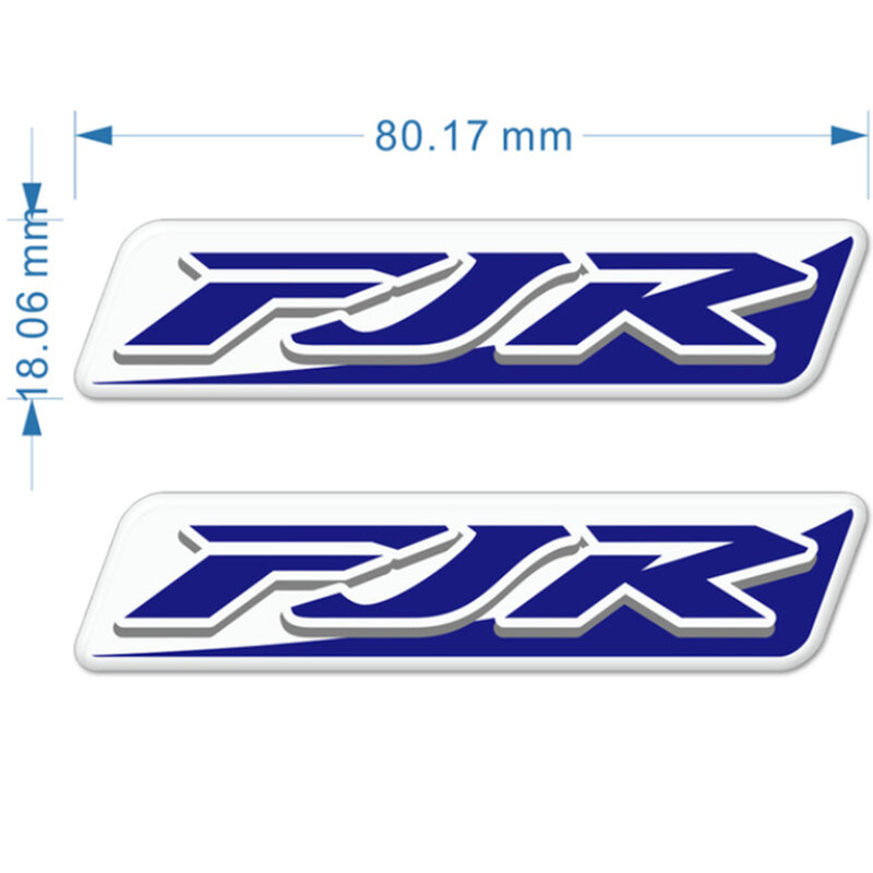 FJR1300 FJR 1300 For Yamaha Tank Pad Protector Fairing Emblem Badge Trunk Cases Stickers Decal Logo 2016 2018 2017 2019 2020 FJ