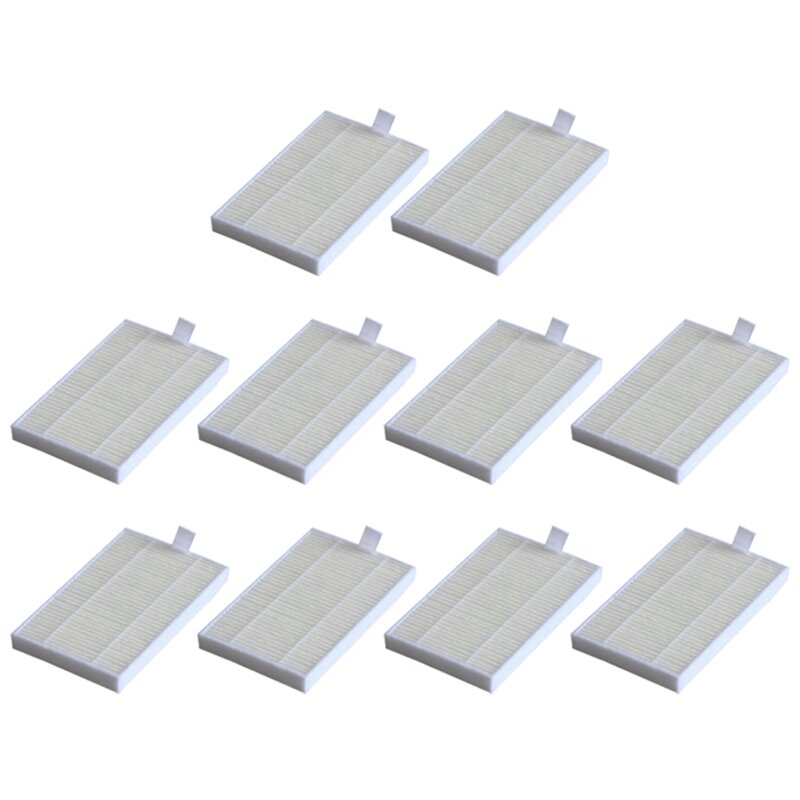 10PCS For LIECTROUX C30B Robot Proscenic 800T 820S Robot Vacuum Cleaner Replacement Parts Accessories HEPA Filter