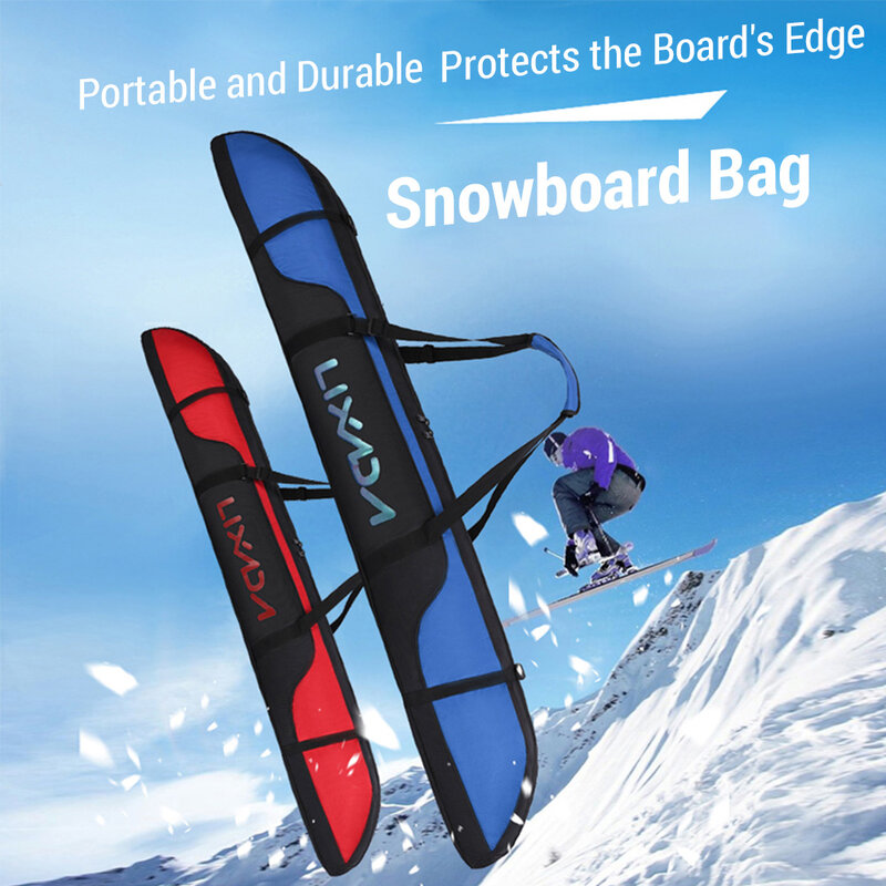 Oxford Cloth Snowboard Bag with Adjustable Shoulder Strap Wear-resistant Ski Board Travel Bag for Skiing